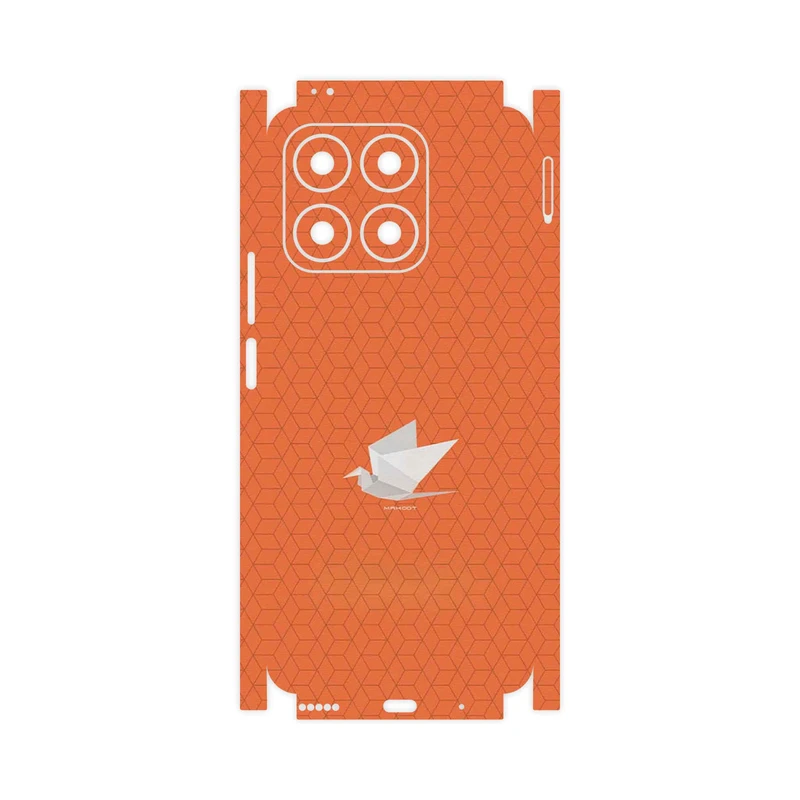 برچسب پوششی ماهوت مدل Minimalist origami bird-FullSkin مناسب برای گوشی موبایل آنر X8a