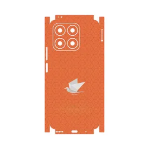 MAHOOT Minimalist origami bird-FullSkin Cover Sticker for Honor X8a