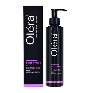 ژل شست‌وشوی صورت اولرا مدل کیتوسان مناسب برای پوست معمولی حجم 200 میلی‌لیتر