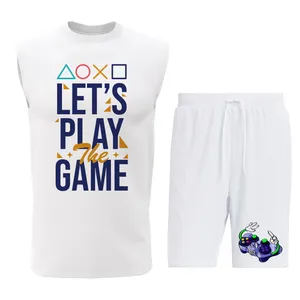 ست تاپ و شلوارک مردانه مدل G052W