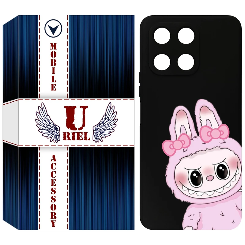 کاور یوریل مدل KSH کد 118 طرح عروسک لبوبو مناسب برای گوشی موبایل آنر X6A / X6A Plus