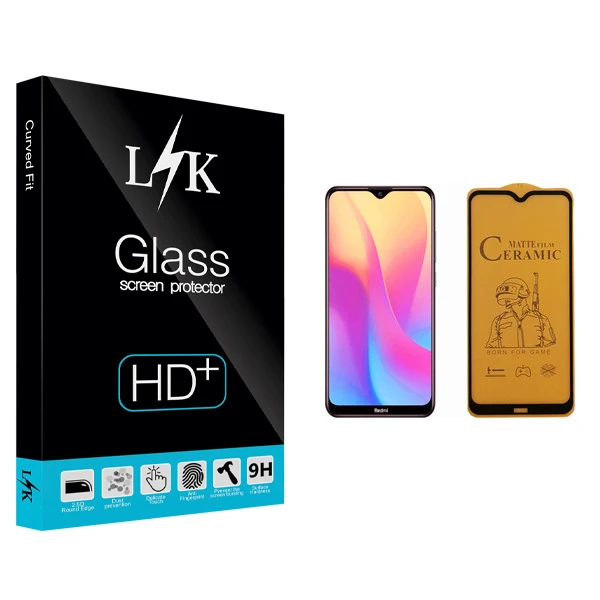 برای محافظ صفحه نمایش سرامیکی ال کی مدل +LITE مناسب گوشی موبایل شیائومی Redmi 8A