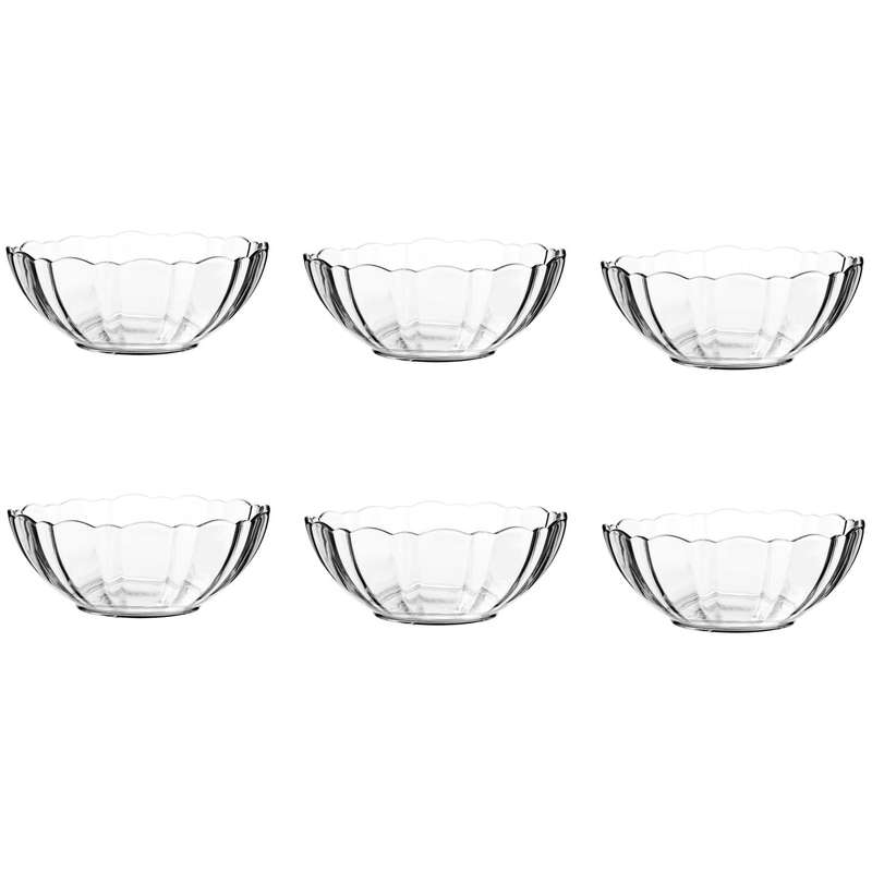 پیاله بلور کاوه مدل مارال بسته 6 عددی