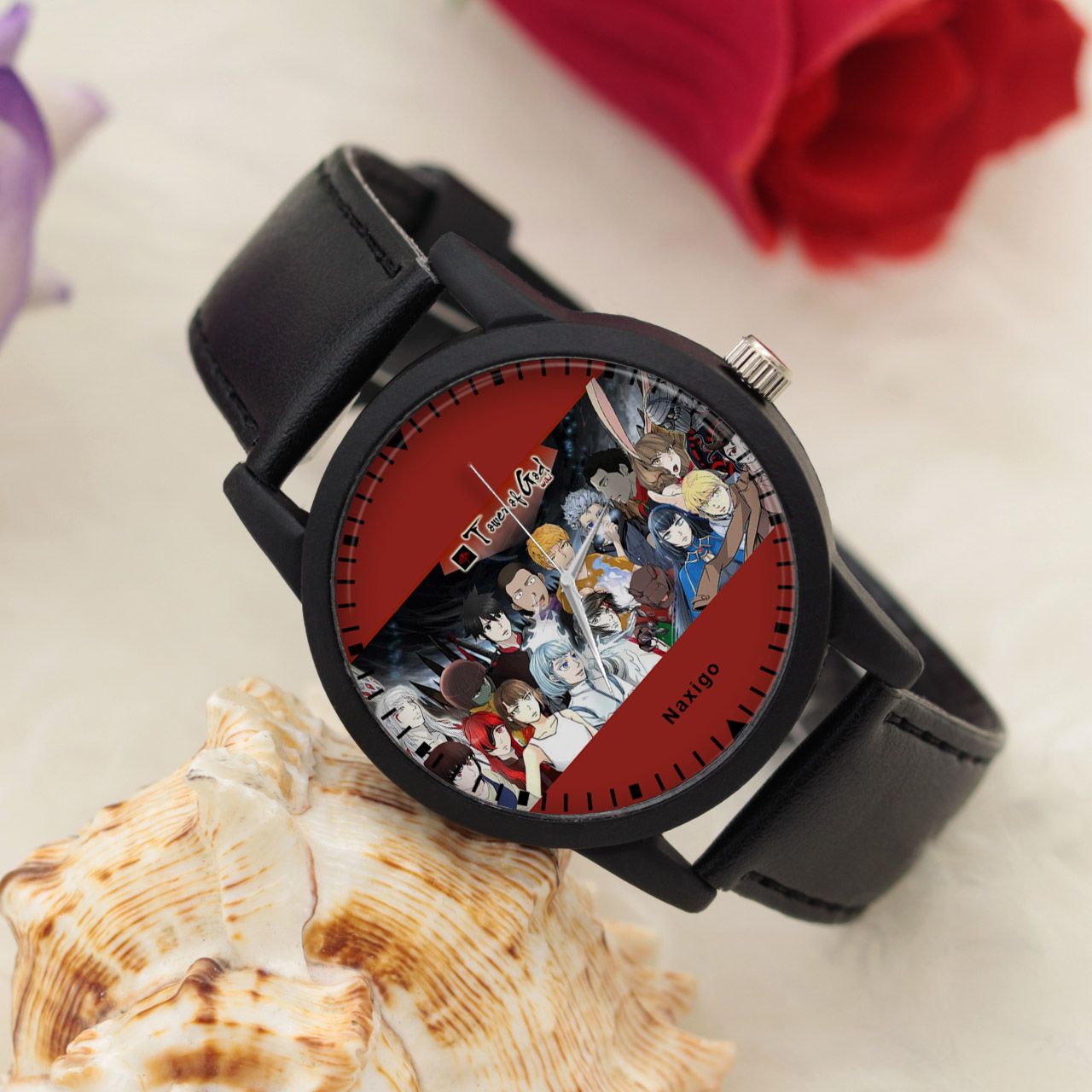ساعت مچی عقربه ای ناکسیگو مدل انیمه سریالی برج خدا کد LF13165 -  - 3