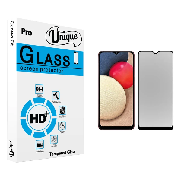 محافظ صفحه نمایش حریم شخصی يونيک مدل +Clear مناسب برای گوشی موبایل سامسونگ Galaxy A02s