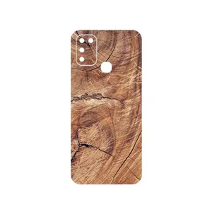 MAHOOT Wood Texture 5 Cover Sticker for Infinix Hot 10 Play