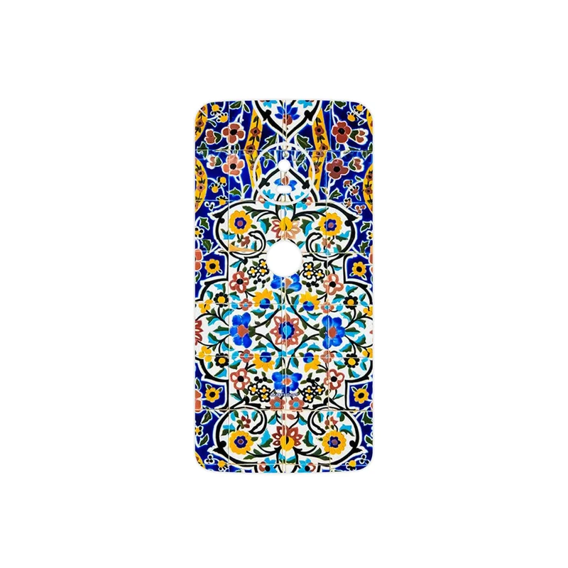 برچسب پوششی ماهوت مدل Iran Tile 12 مناسب برای گوشی موبایل موتورولا Moto G5 Plus