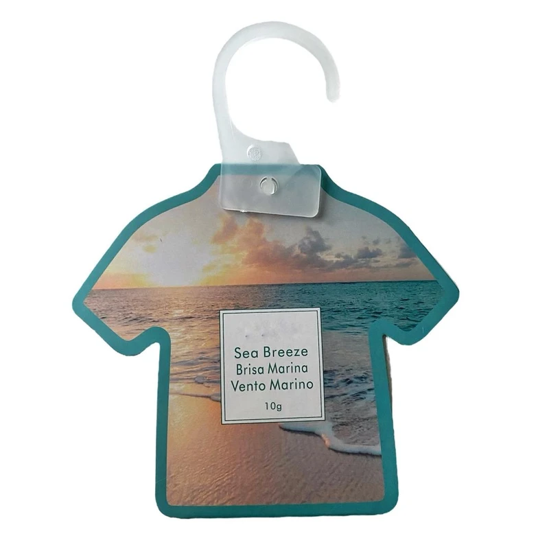 خوشبوکننده و ضد بید کمد لباس مدل آویز رایحه نسیم دریا وزن 10 گرم