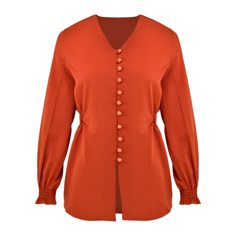 شومیز آستین بلند زنانه مدل الیزه کد 3038