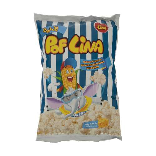 پاپ کورن پفلینا لینا با طعم پنیر - 95 گرم