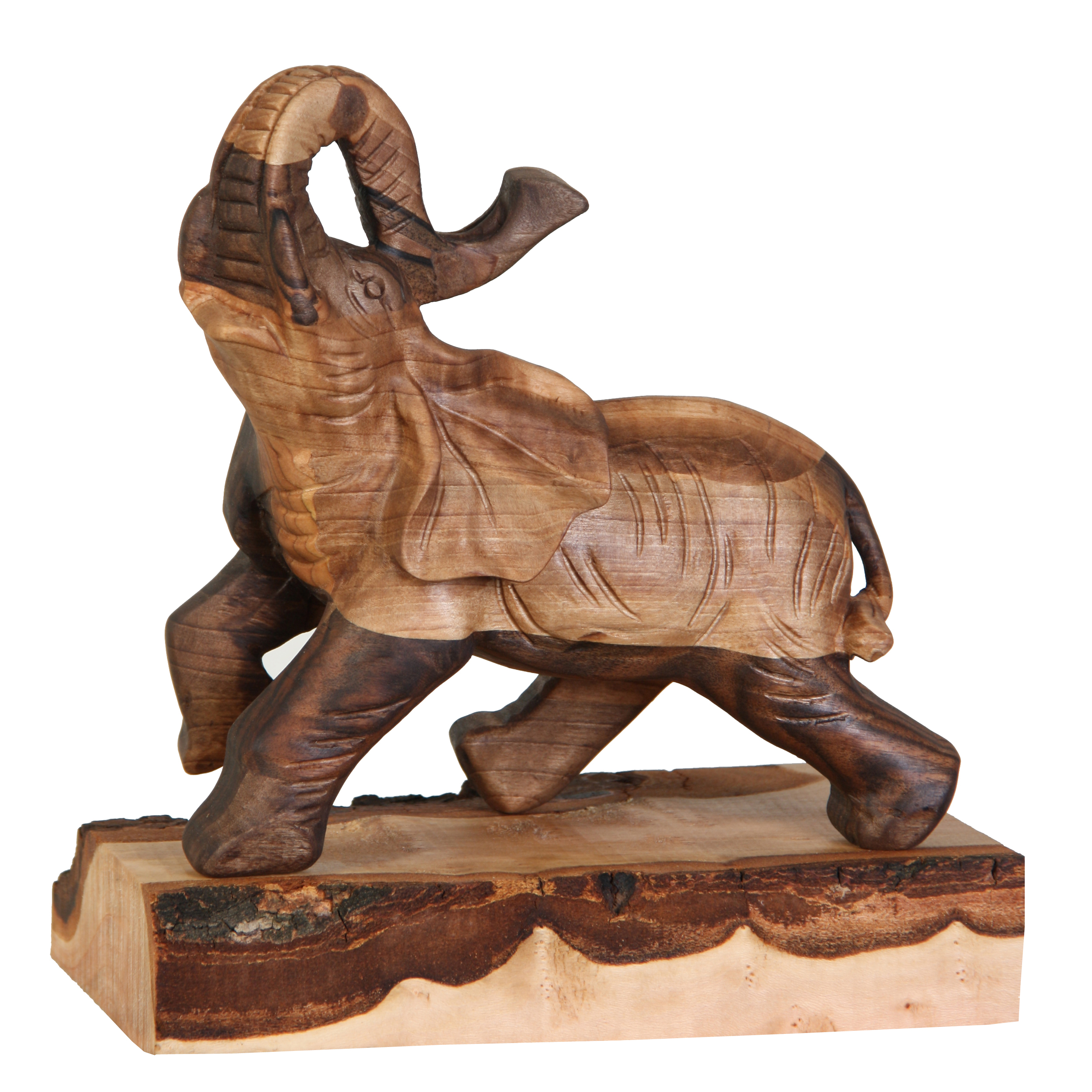 مجسمه چوبی طرح فیل مدل 20