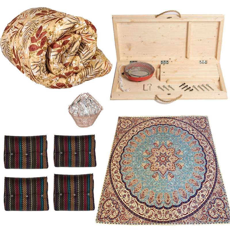 کرسی تاشو پارسین مدل paeez-KT70-L3 مجموعه 9 عددی کرسی تاشو پارسین مدل paeez-KT70-L3 مجموعه 9 عددی