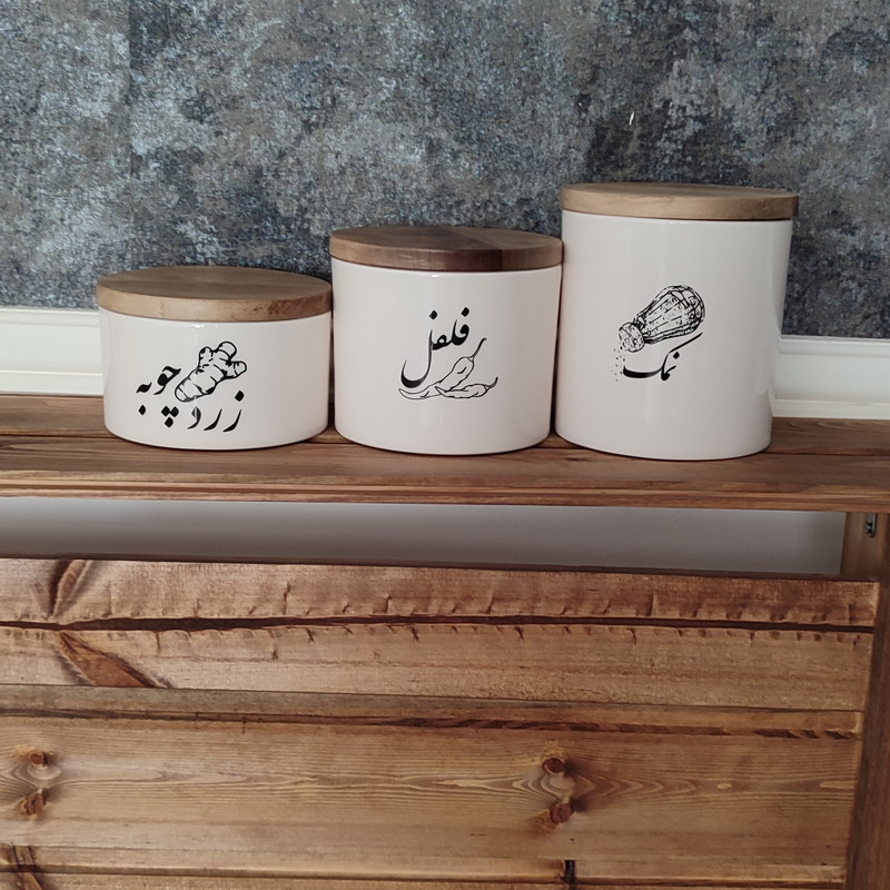 بانکه کد ph1 درب چوبی مجموعه سه عددی