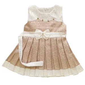 پیراهن دخترانه مدل پلیسه کد 300399