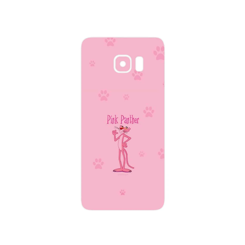 برچسب پوششی ماهوت مدل The Pink Panther مناسب برای گوشی موبایل سامسونگ Galaxy S6 Edge