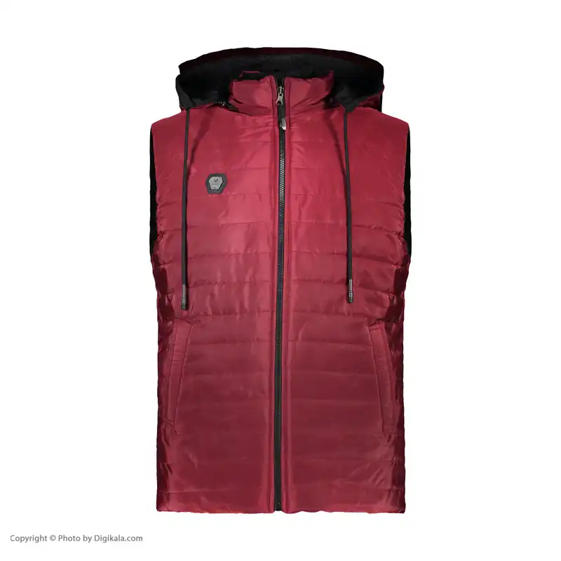 جلیقه مردانه کارتال مدل دورو کد 181 رنگ زرشکی