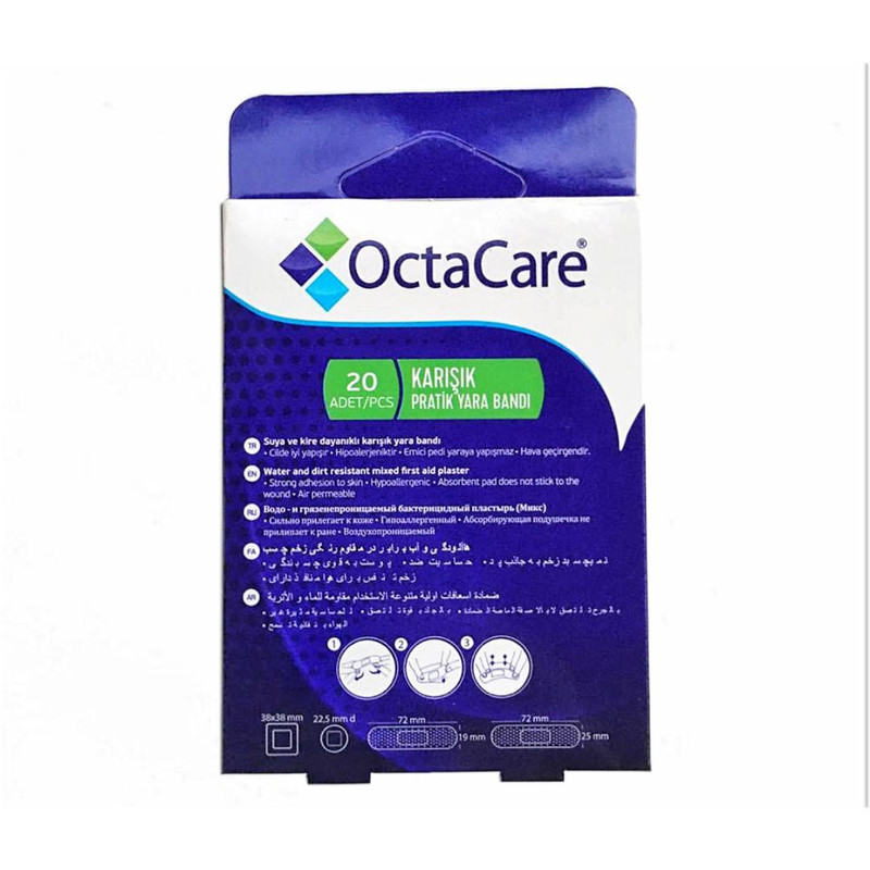 چسب زخم اکتاکر مدل 130بسته 20 عددی