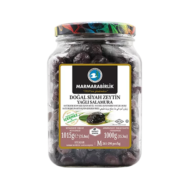 زیتون سیاه مارمارابیرلیک - 1000 گرم