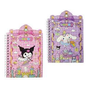 برچسب طرح دفترچه ای مدل کرومی مجموعه 2 عددی