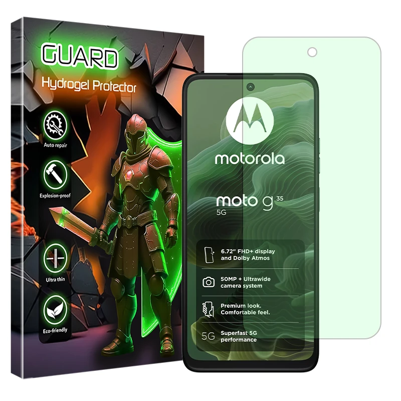 محافظ صفحه نمایش گرین لایت گارد مدل Eye Care مناسب برای گوشی موبایل موتورولا Moto G35
