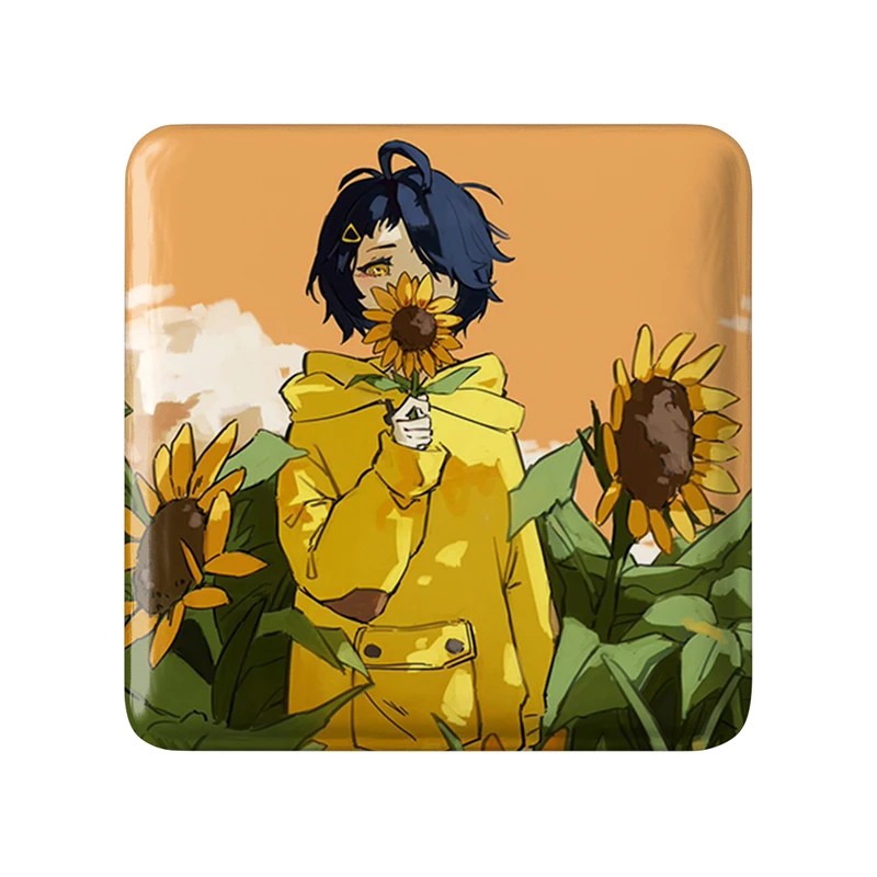 پیکسل خندالو طرح آی انیمه واندر اگ پرایورتی مدل مربعی کد 34069