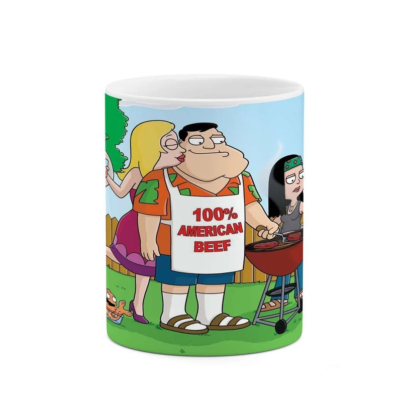ماگ کاکتی مدل کارتون American Dad کد mgh22115