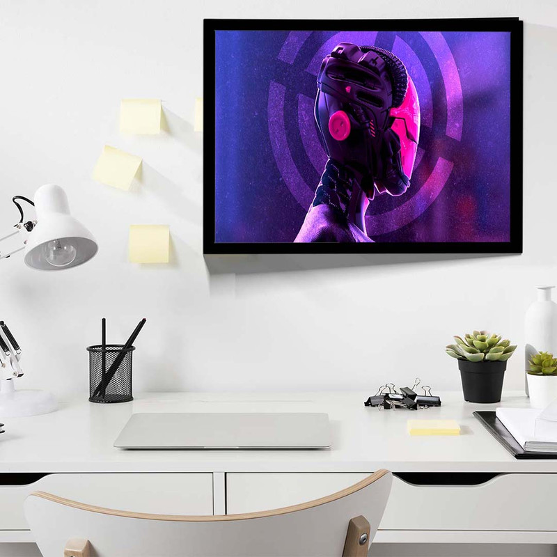 تابلو مدل neon bot کد F-14026