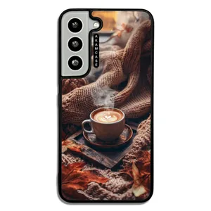 AKAM AMC-WSGS22-COFFEE-17 Cover For Samsung Galaxy S22