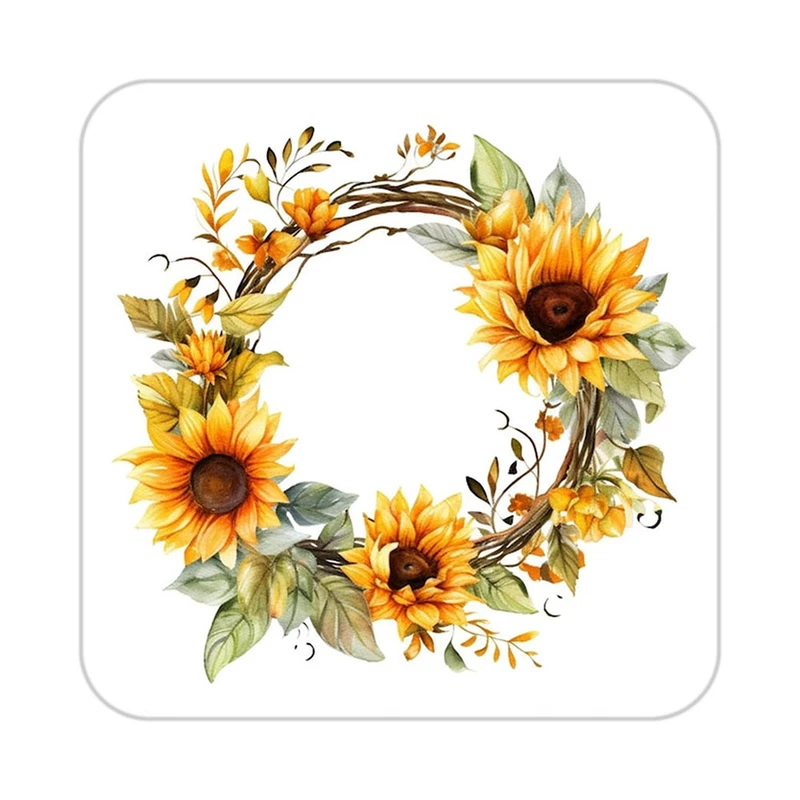 زیر لیوانی کاکتی طرح گل مدل mp19639