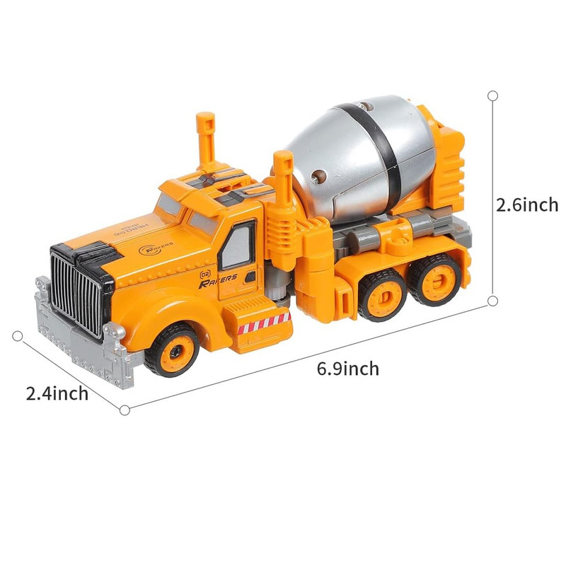 ماشین بازی مینیسو مدل Mixer Truck