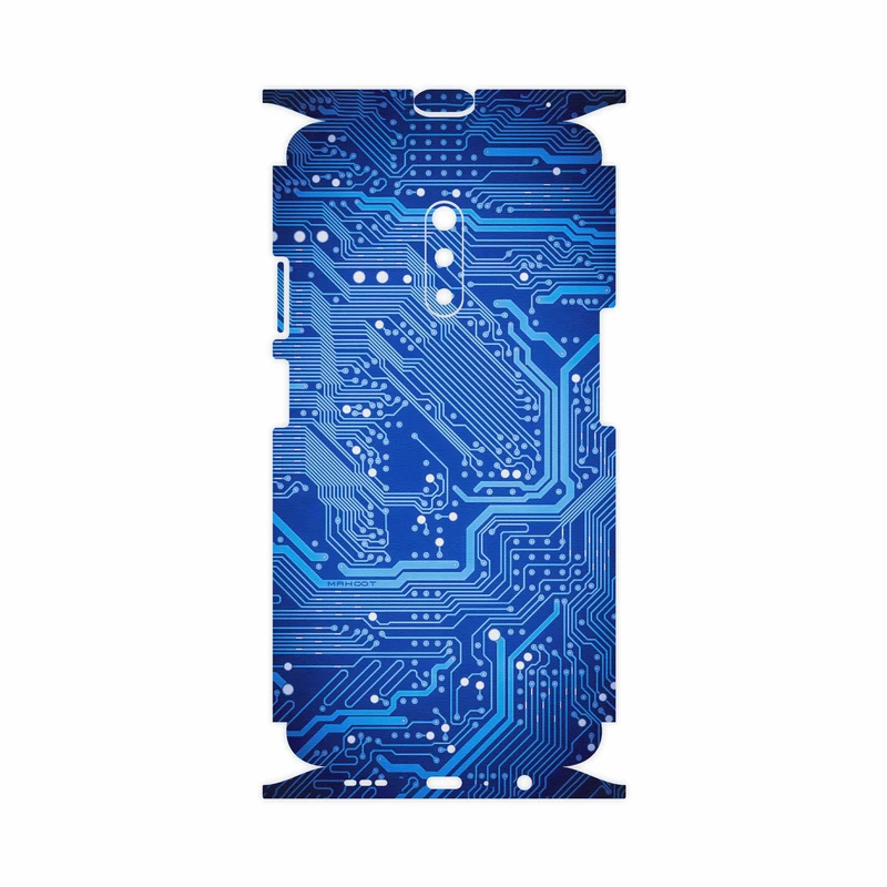 برچسب پوششی ماهوت مدل Blue Printed Circuit Board-FullSkin مناسب برای گوشی موبایل اپو Realme X