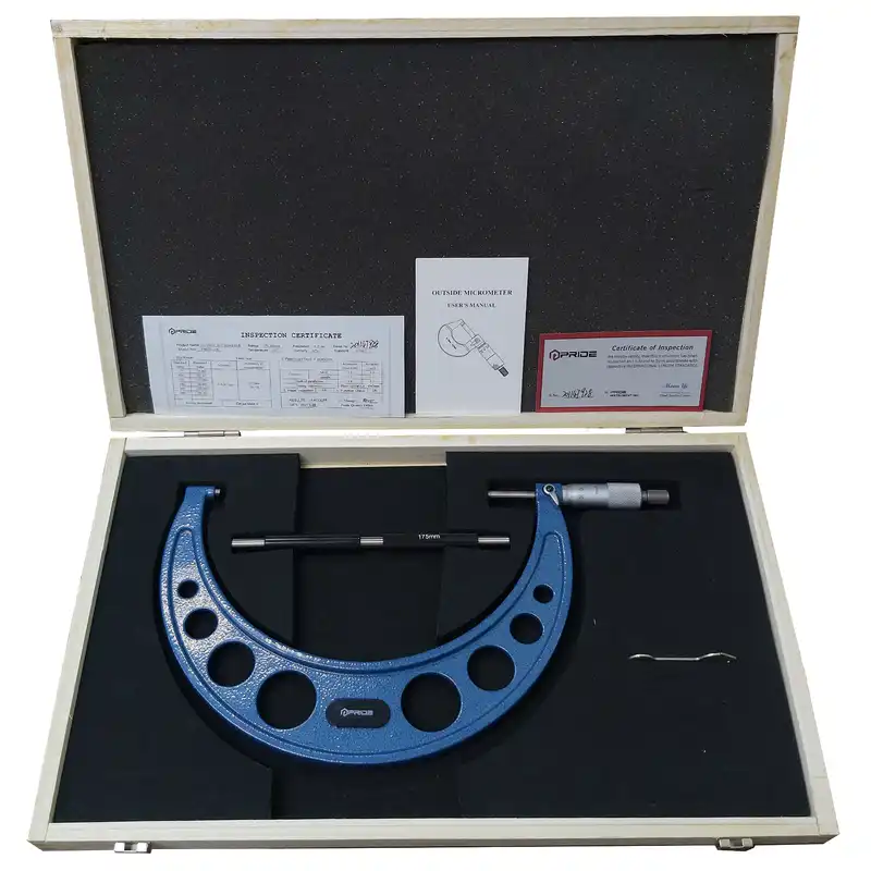 میکرومتر پراید مدل P8020-200 گستره 175 تا 200 میلی متر
