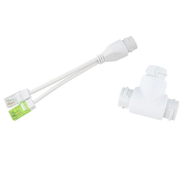 مبدل یک به 2 poe مدل hr-poessc بسته 3 عددی