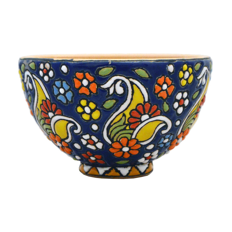 پیاله میناکاری سفالی کد C10-21