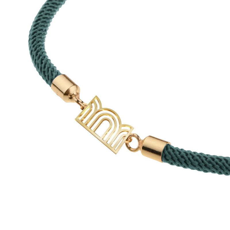 دستبند طلا 18 عیار زنانه مدوپد مدل تاج کد D16-10364