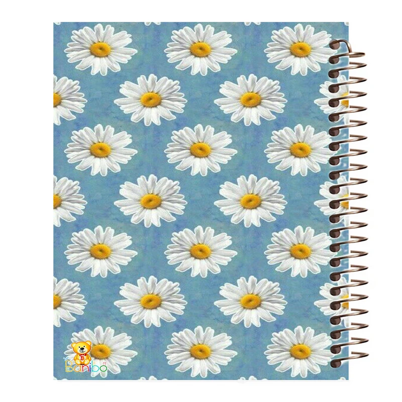 دفتر نقاشی 50 برگ بانیبو مدل  گل کد 376