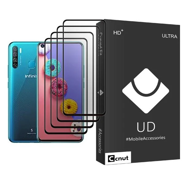 محافظ صفحه نمایش کوکونات مدل UDB Ultra MIX004 مناسب برای گوشی موبایل اینفینیکس S5 بسته چهار عددی