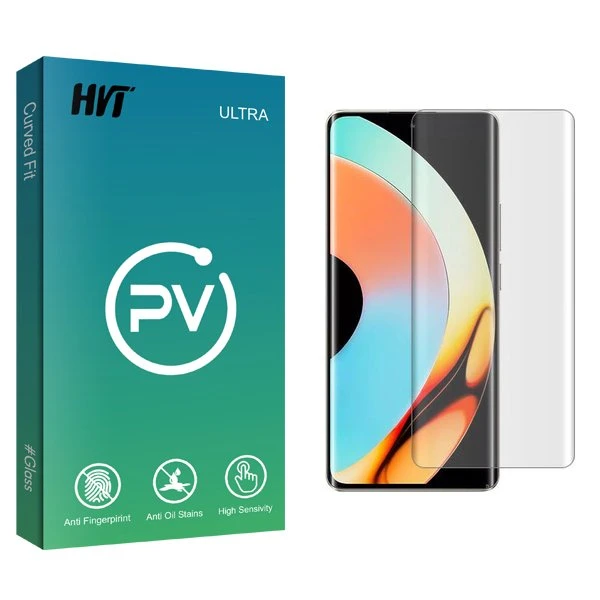 محافظ صفحه نمایش اچ وی تی مدل PV UV مناسب برای گوشی موبایل ریلمی 10 Pro Plus