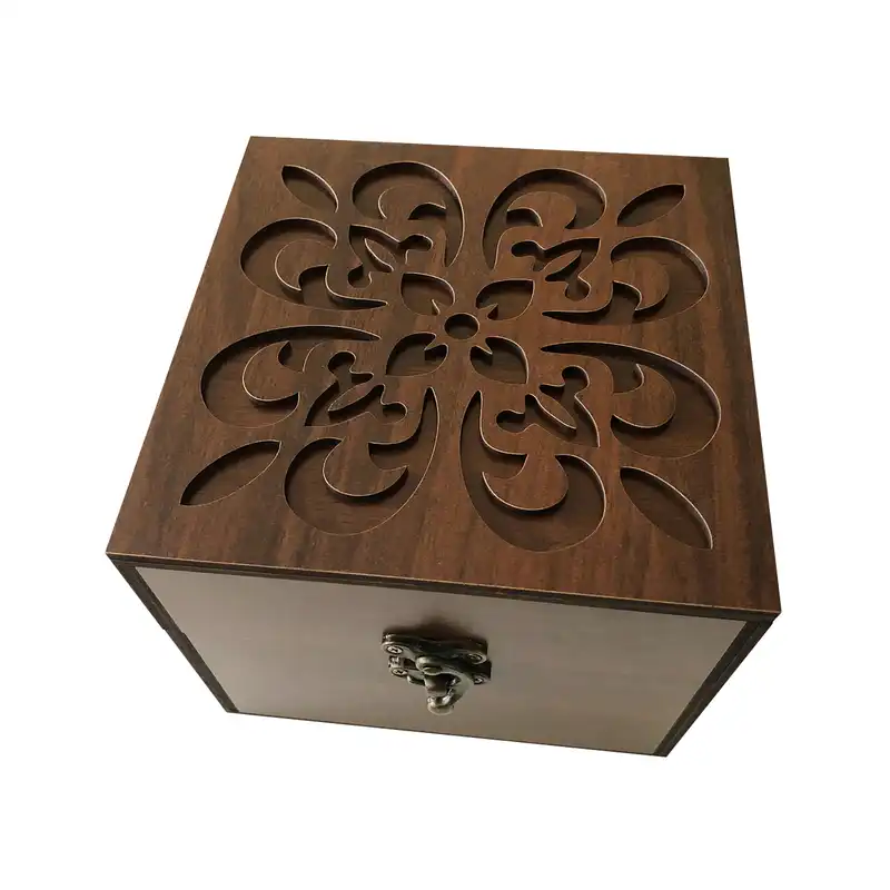 جعبه هدیه چوبی مدل j105