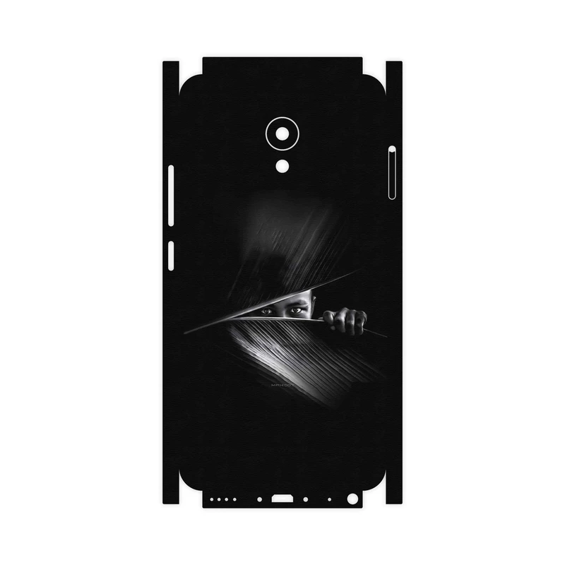 برچسب پوششی ماهوت مدل Black Portrait-FullSkin مناسب برای گوشی موبایل میزو M5