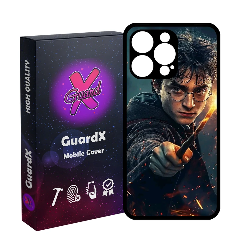 کاور گارد ایکس طرح هری پاتر مدل Glass10756 مناسب برای گوشی موبایل اپل iPhone 15 Pro Max