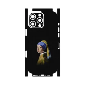 MAHOOT Girl with a Pearl Earring of Vermeer-FullSkin Cover Sticker for Apple iPhone 16 Pro Max