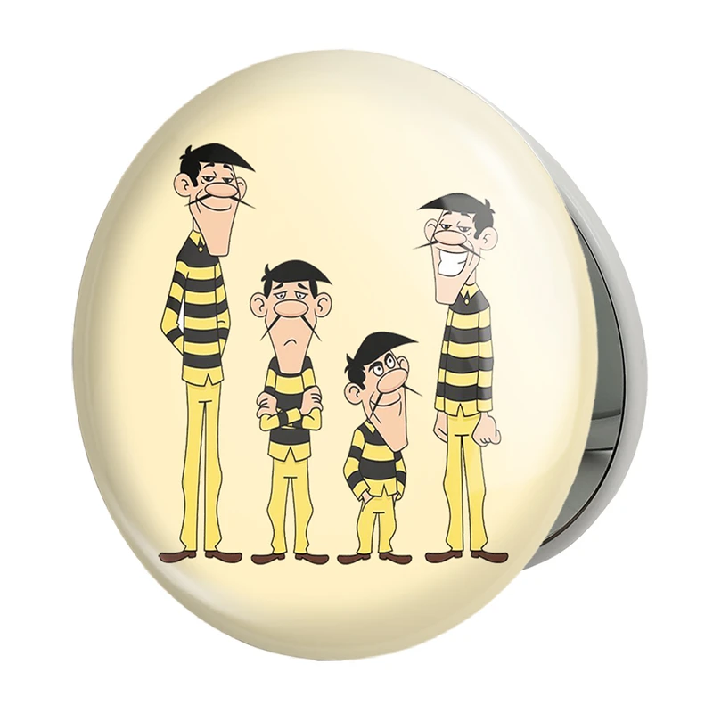 آینه جیبی خندالو طرح لوک خوش شانس مدل تاشو کد 29338