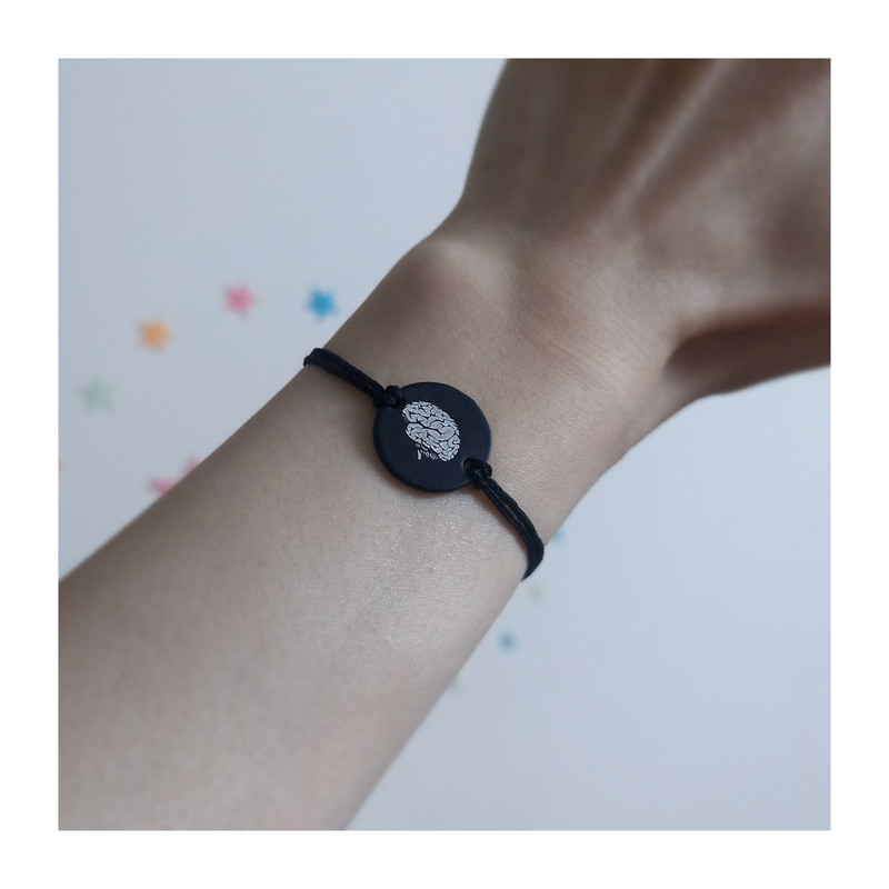 دستبند مدل مینیمال مغز