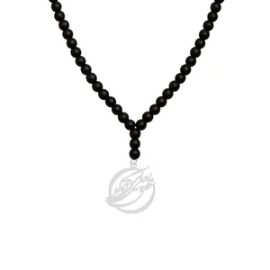 گردنبند نقره زنانه هایکا مدل عشق یعنی بی تو هرگز کد n.ha1-689