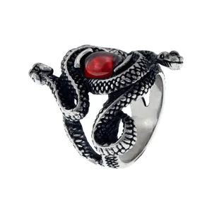 انگشتر مردانه داتینو مدل مار قدیمی مایان