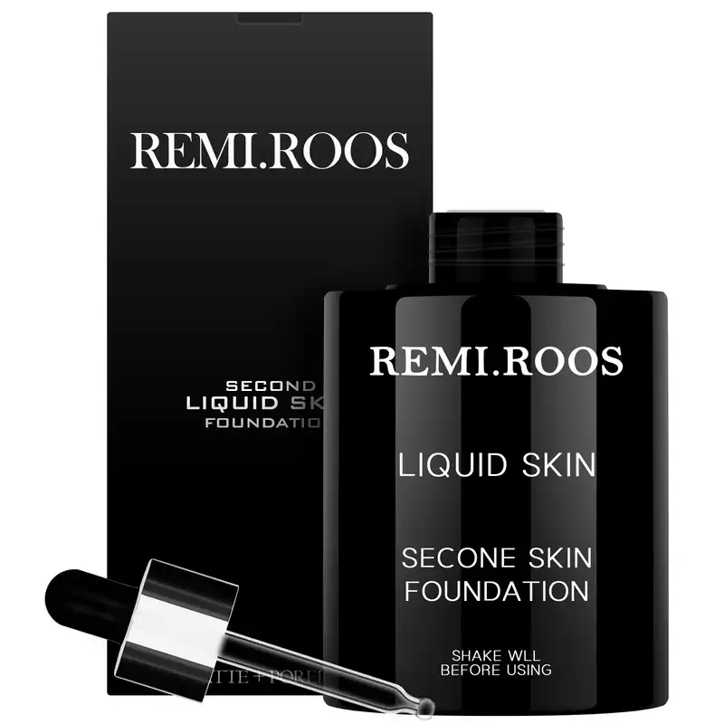 کرم پودر رمی رز سری Liquid Skin مدل Matte Poreless شماره 33 حجم 30 میلی لیتر