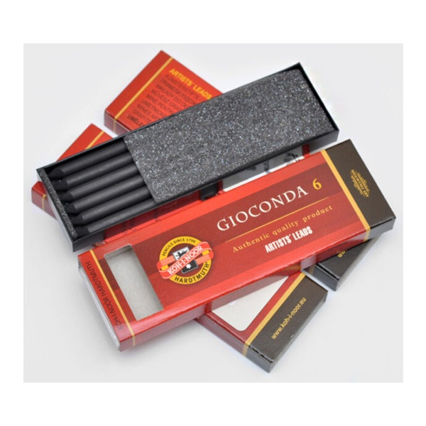 نوک مداد نوکی 5.6 میلی متری کوه نور مدل HARDTMUTH مجموعه 6 عددی