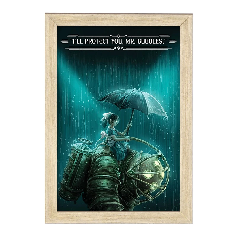 تابلو خندالو مدل بازی بایوشاک کد 31364