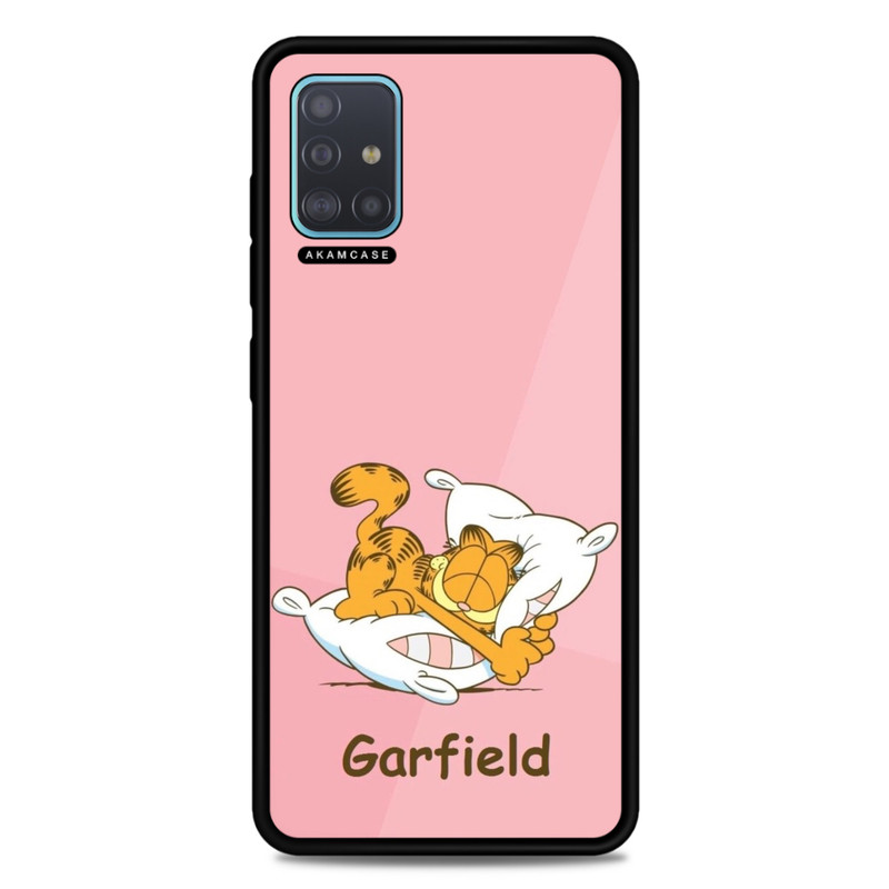 کاور آکام مدل AMC-WSGA51-GARFIELD5 مناسب برای گوشی موبایل سامسونگ Galaxy A51